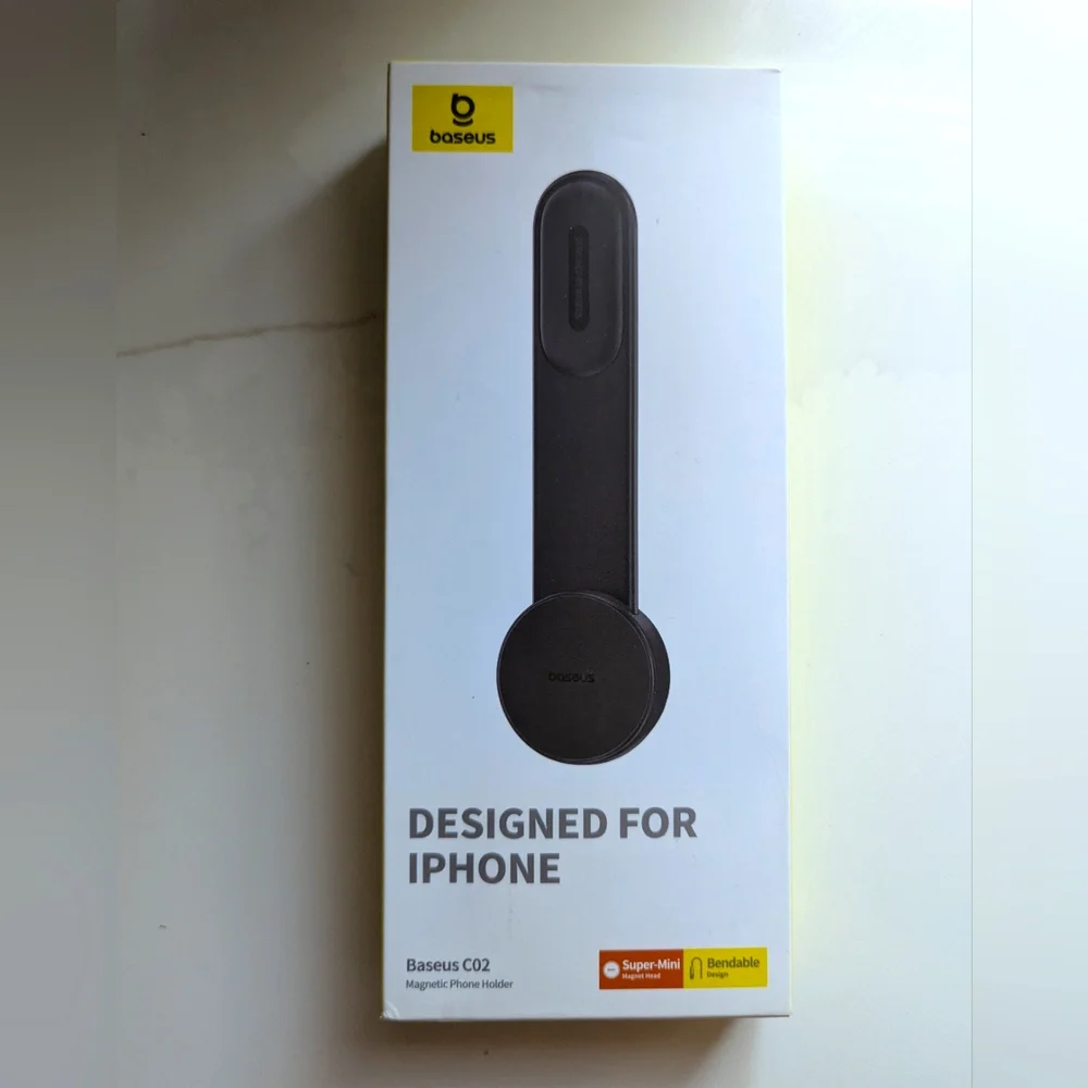 Magnetic Phone Holder - Black